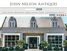 Tablet Screenshot of johnnelsonantiques.com